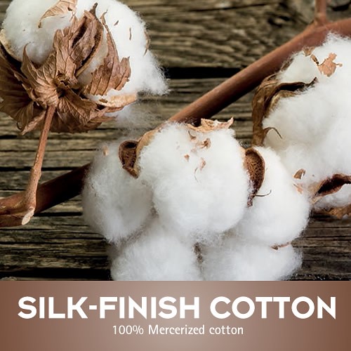 Silk-Finish Cotton